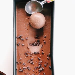 Glass Choklad