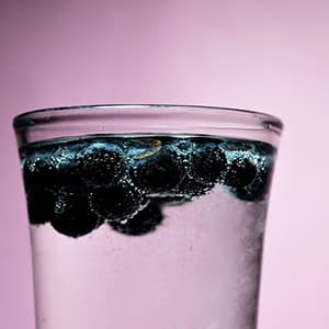 Blåbärsjuice