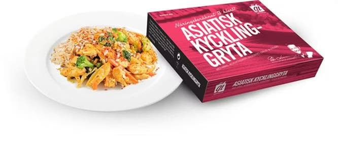 Asiatisk Kycklingwok Fryst