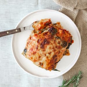 Lasagne Färdig Måltid Fisk