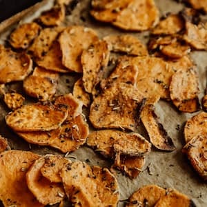 Sötpotatischips