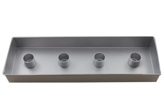 Adventsljusstake Silver