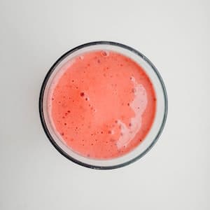 Barnsmoothie med Hallon