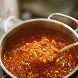 Köttfärssås Färdig