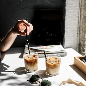 Iskaffe Pulver