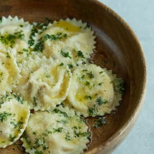 Ravioli Spenat