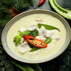 Currypasta Grön