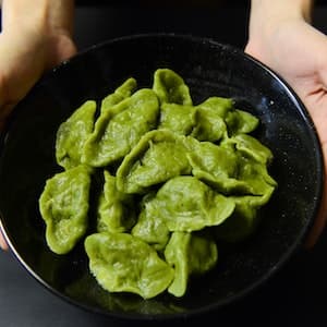 Tortellini Spenat