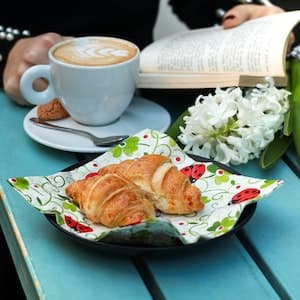 Servett Mönstrad 24 cm