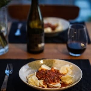 Ravioli i Sås