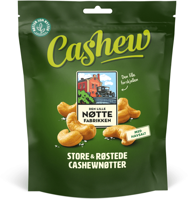 Cashewnötter Rostade & Saltade
