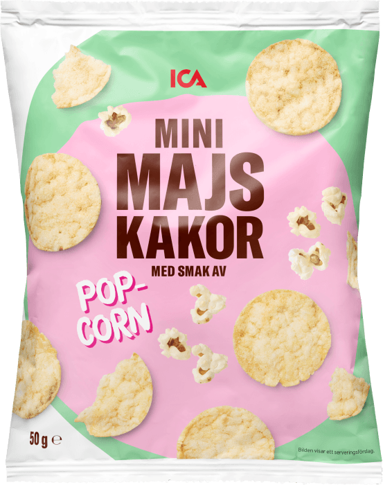 Minimajskakor Popcorn