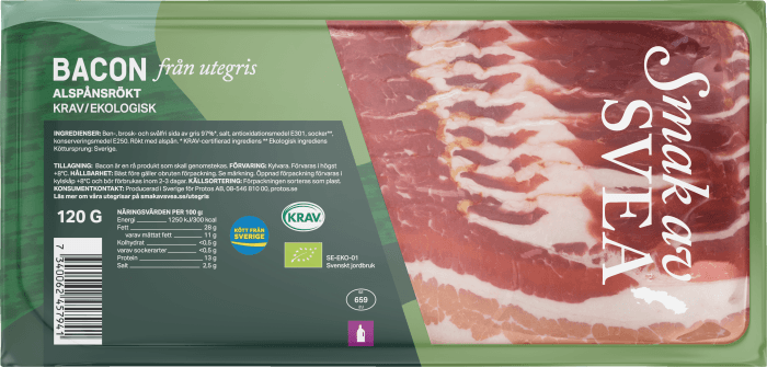 Bacon Skivat KRAV