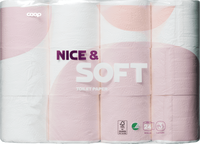 Toalettpapper Nice & Soft 24-p
