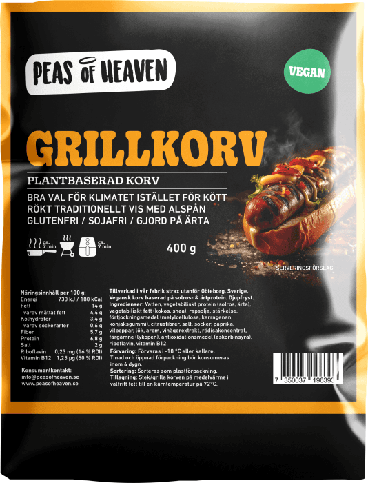 Vegan Grillkorv