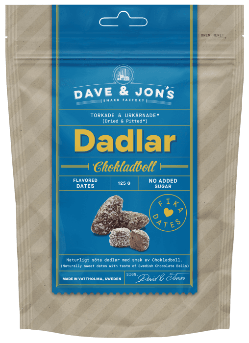 Dadlar Chokladboll