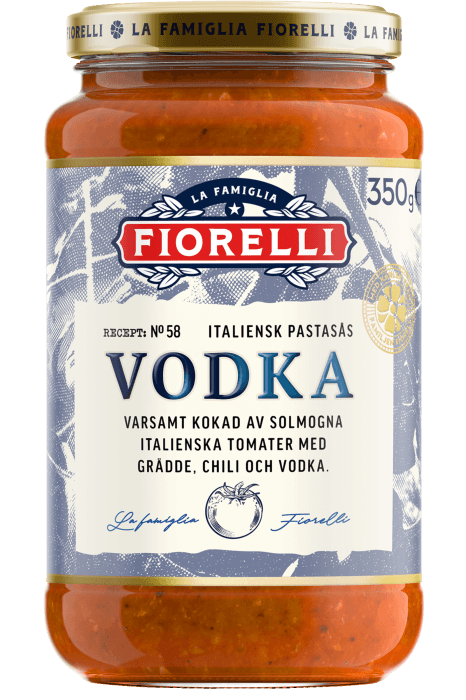 Pastasås Vodka