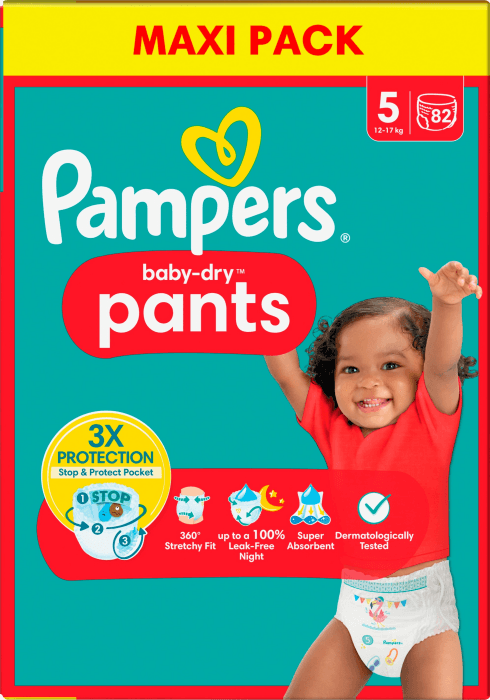 Byxblöjor Baby Dry Pants S5 12-17kg