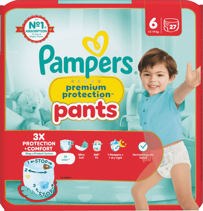Byxblöjor Premium Protection Pants S6 13-19kg