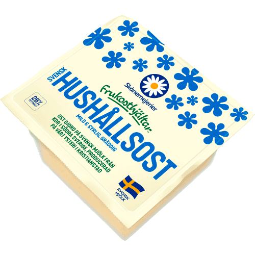 Hushållsost 26%