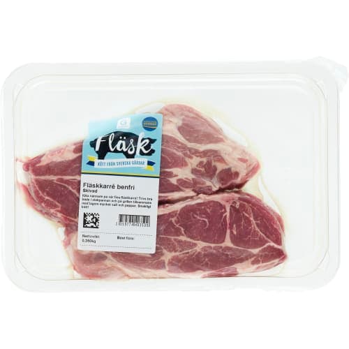 Fläskkarré Skivad Utan Ben Sverige