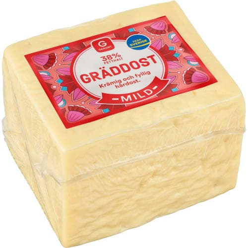 Gräddost 38%