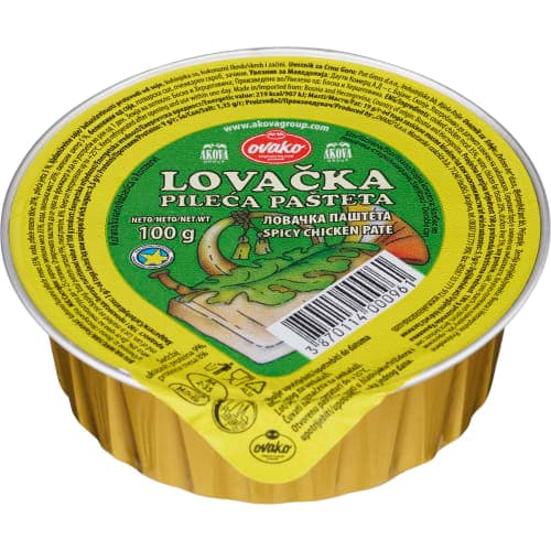 Kycklingpastej Lovacka