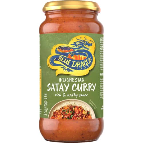 Satay Curry Cocking Sås Rich And Nutty