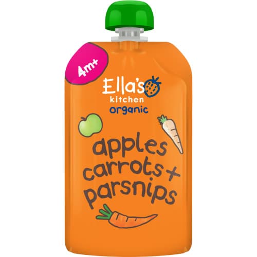 Puré Ekologisk Morot/äppl/pals Från 4 Månader