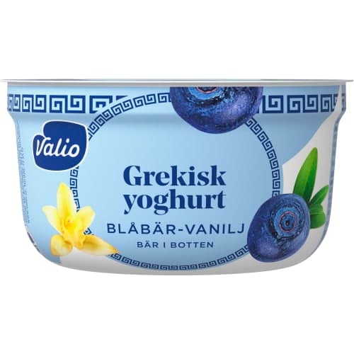 Grekisk Yoghurt Blåbär & Vanilj Laktosfri