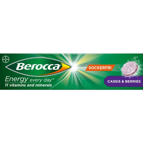 Energy Cassis Berries Brustablett