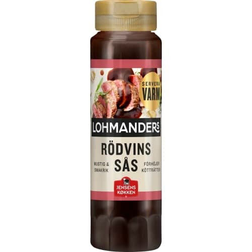 Rödvinssås