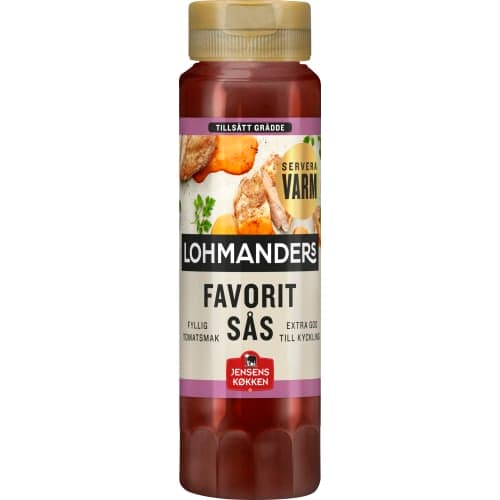 Favoritsås Varm