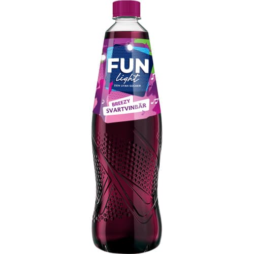 Svartvinbär Sockerfri Blanddryck Pet