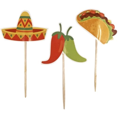 Dekoration Pinne Taco