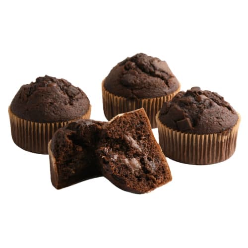 Muffin Double Chocolate 4-pack