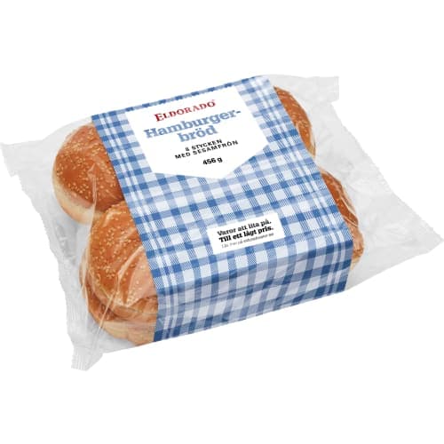 Hamburgerbröd 8-pack