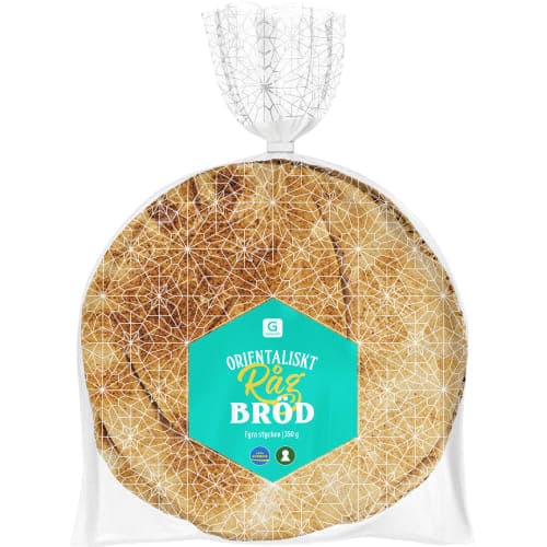 Orientbröd Råg 4-pack