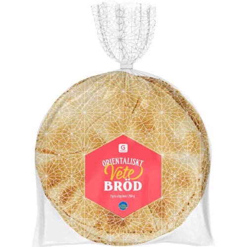 Orientbröd Vete 4-pack