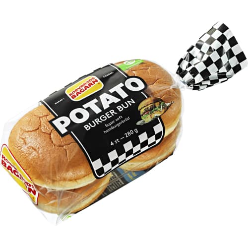 Burger Bun Potato 4-pack