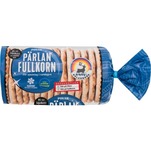 Polarpärlan Fullkorn 16-pack