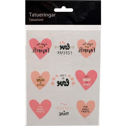 Tatueringar Hjärtan/text