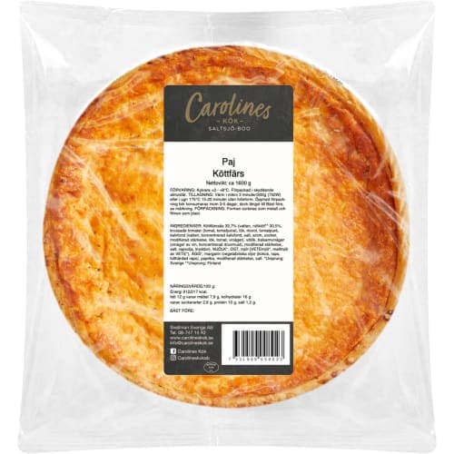 Köttfärspaj