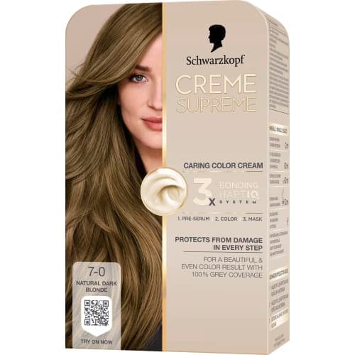 7.0 Natural Dark Blonde Permanent Hårfärg