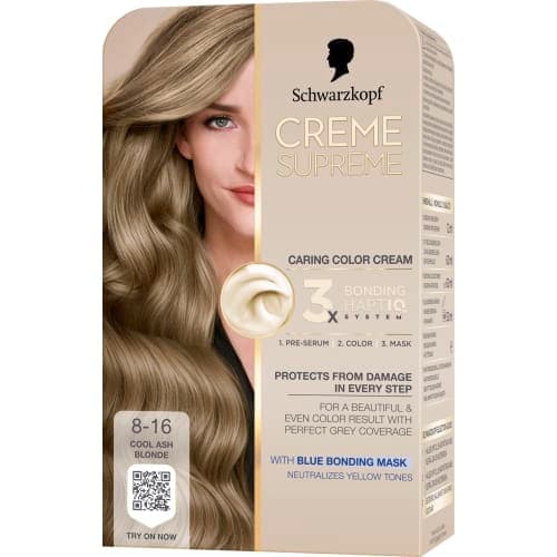 8.16 Cool Ash Blonde Permanent Hårfärg