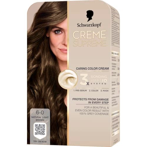 Natural 6.0 Light Brown Permanent Hårfärg