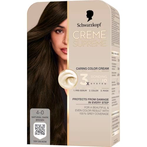 4.0 Natural Dark Brown Permanent Hårfärg