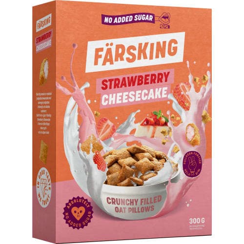 Flingor Strawberry Cheescak Os