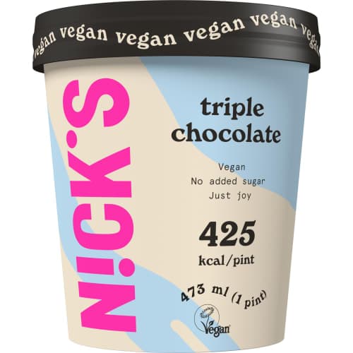 Triple Chocolate Vegan Glass