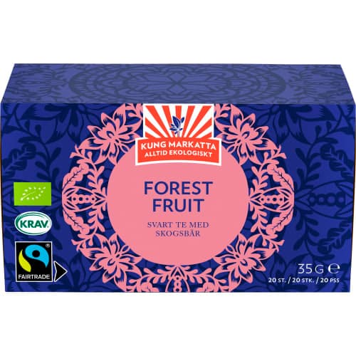 Svart Te Forest Fruit